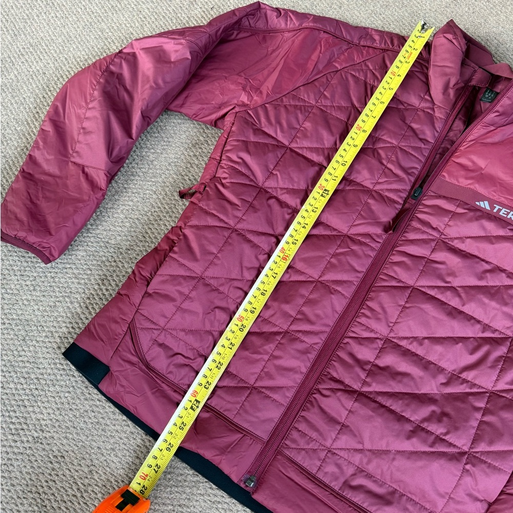 Adidas Terrex Multi Insulation Shadow Red Hiking Jacket IB4210 Women’s Size L - Picture 7 of 10